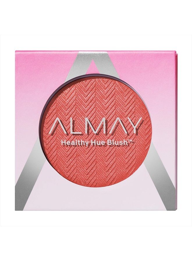 Almay Blush by Almay, Face Makeup, High Pigment Powder, Healthy Hue, Hypoallergenic, 200 So Peachy, 0.32 Oz - Image 1