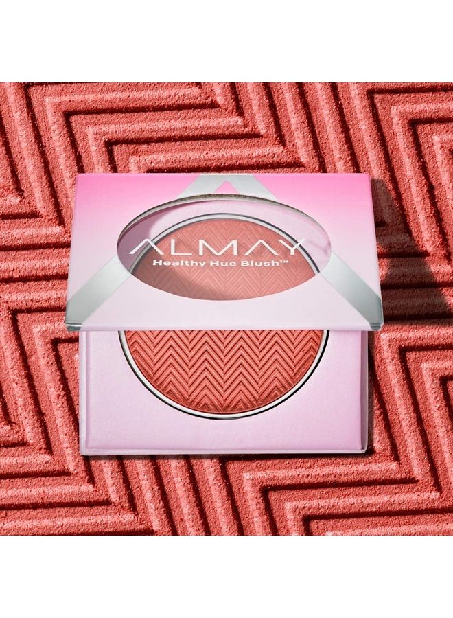 Almay Blush by Almay, Face Makeup, High Pigment Powder, Healthy Hue, Hypoallergenic, 200 So Peachy, 0.32 Oz - Image 2