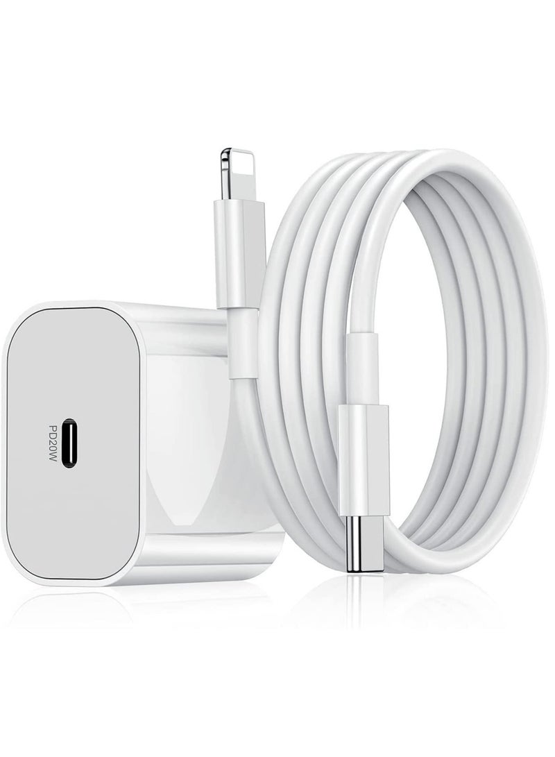 MUNTAQI 20W PD Charger for iPhone Original 20W PD Fast Type C Wall Charger with Charging Compatible Compatible with iPhone13/13 Mini Pro Max/12 Pro Max/12 Mini/11 Pro Max/Xs Max/XR/X/8Plus,iPad - Image 2