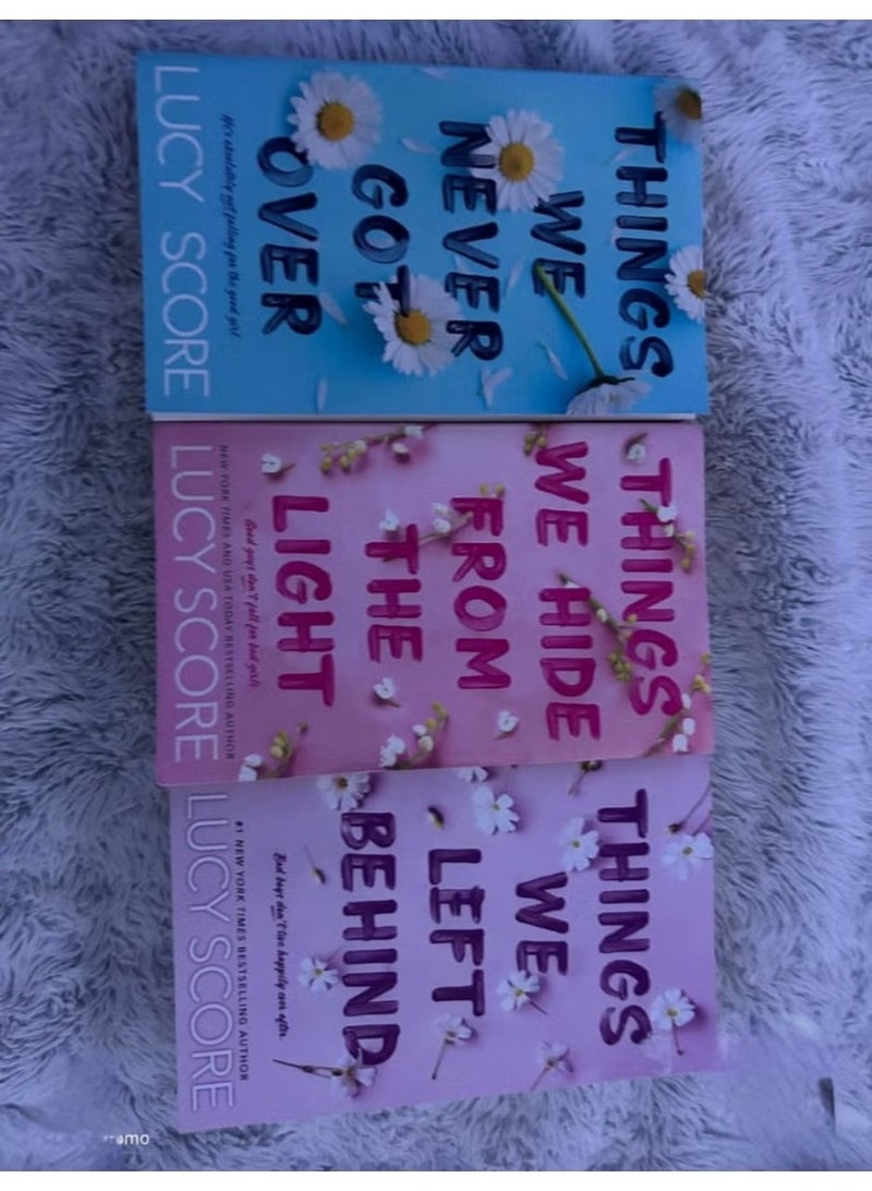 Things We Left Behind, Things We Hide From The Light, Things We Never Got Over By Lucy Score 3 Books Collection Set - Image 2