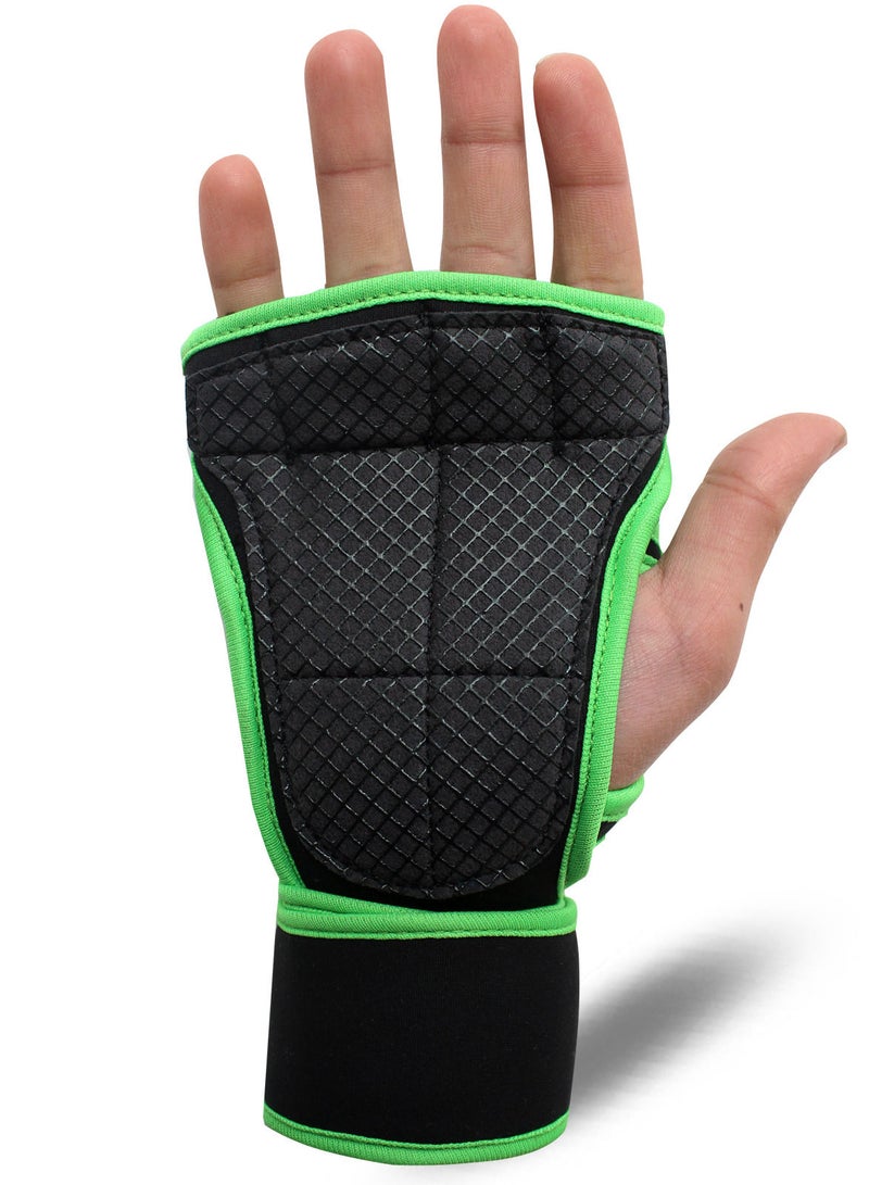 Spall Half Finger Gym Weight Lifting Gloves Full Protection Workout Gloves For Gym Training Fitness Dumbbell Pull Ups Exercise Breathable Super Lightweight - Image 3