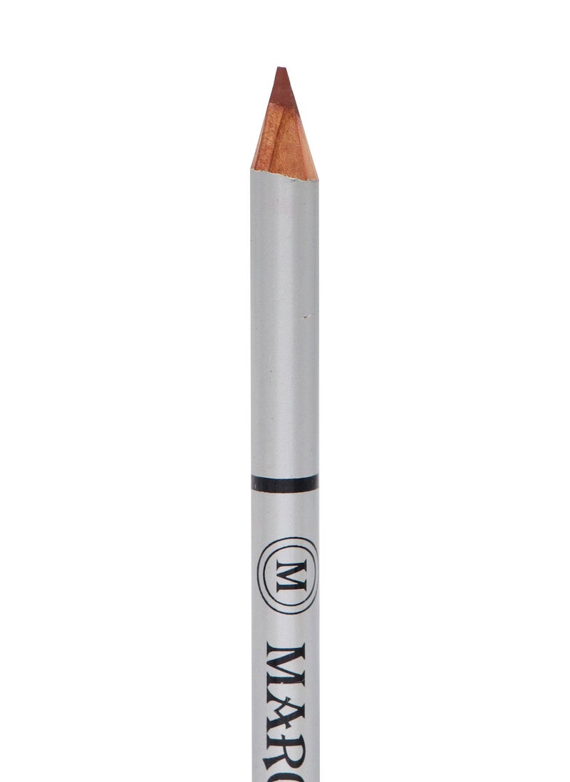 MAROOF Soft Eye and Lip Liner Pencil M21 Chocolate Brown - Image 2