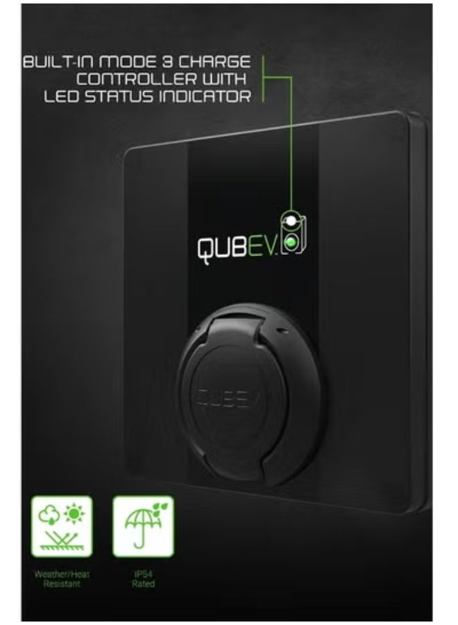 ROLECK EVON0040 QUBEV FTU Universal Socket 32A (7 kW) EV Charger Brand / Rolec - Image 2