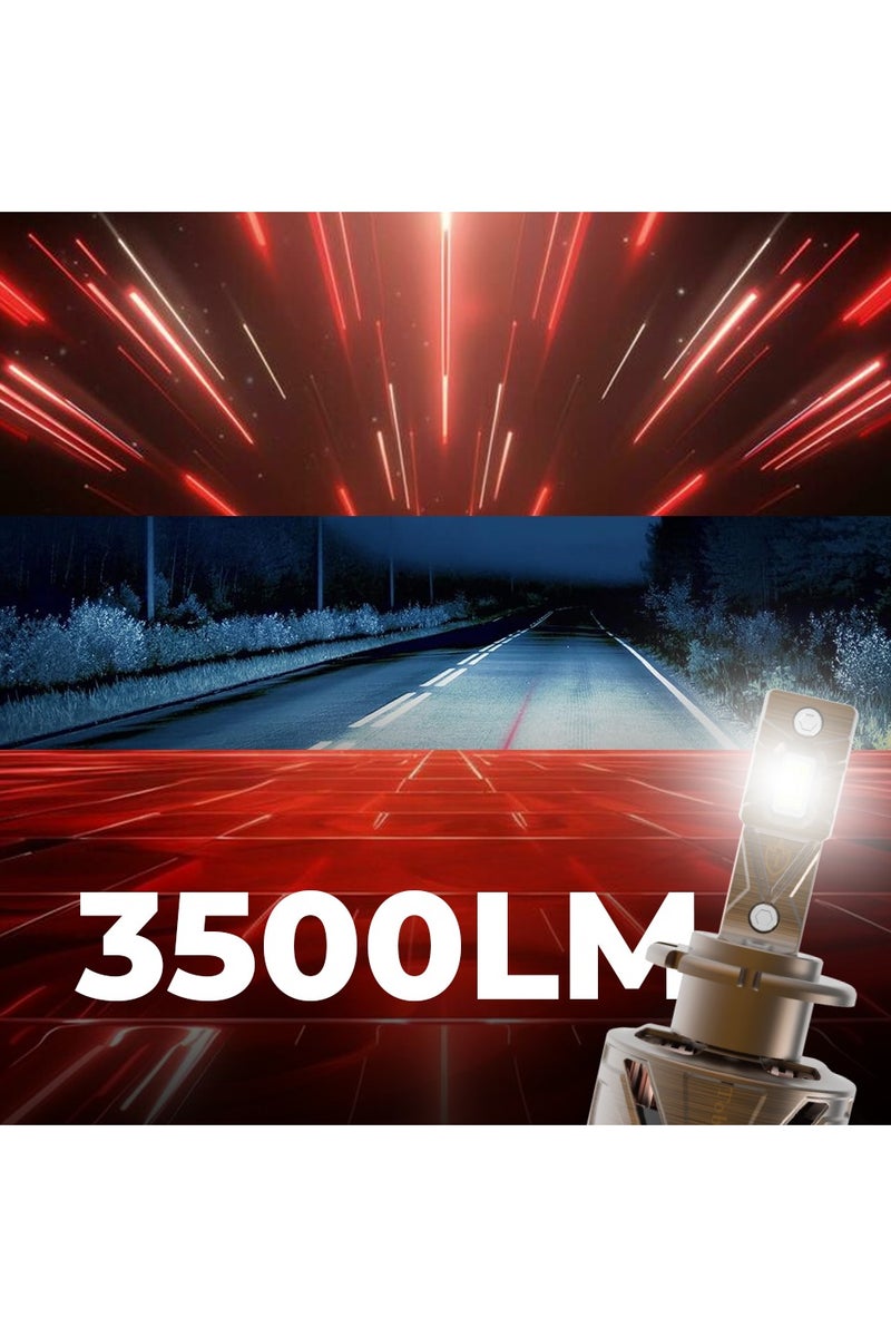 توبيز توبي F1-ULTRA D2 – كشاف LED بقوة 35 واط وسطوع 3500 لومن لرؤية فائقة وأداء مثالي في الضباب والثلج والغبار - Image 2