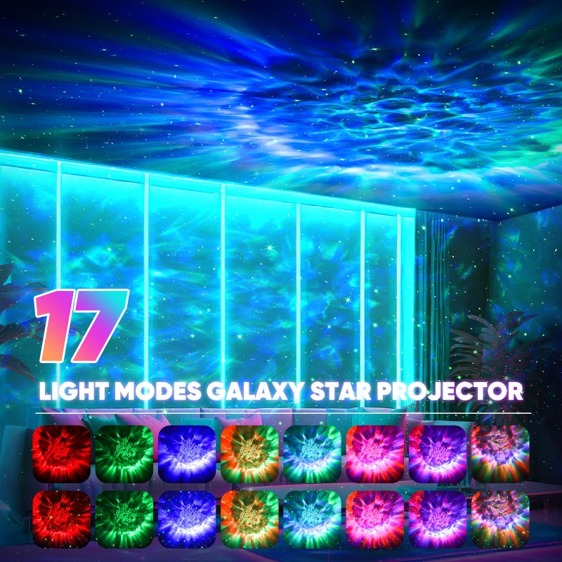 Stbands Galaxy Projector, Star Projector Night Light with Timer and Remote for Bedroom, Kids Room Decor, Adjustable Head Angle Nebula Ceiling Lamp, Gifts for Adults, Teens, Christmas, Birthday - Image 2