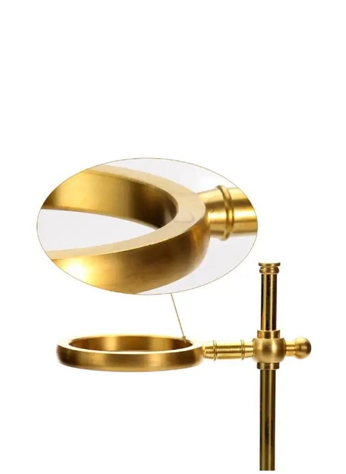 Generic Liying Pour Over Coffee Dripper with Stand, 360° Rotatable, Wooden and Brass, 20 Filter Papers, Cup For a Coffee shop, Outdoor and Home  - Image 3