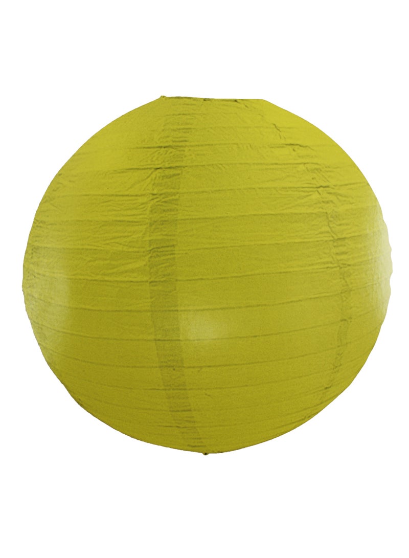 PARTY FUN Paper Wire Lantern Decoration Dia:25cm,20gsm - Image 1