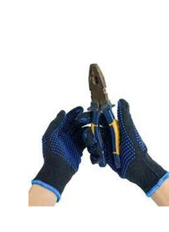 KNP KNP Safety hand gloves are designed for enhanced grip and protection during various tasks. Each pack contains five pairs of gloves providing multiple uses or for sharing among team members.  - Image 2