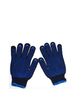 KNP KNP Safety hand gloves are designed for enhanced grip and protection during various tasks. Each pack contains five pairs of gloves providing multiple uses or for sharing among team members.  - Image 1