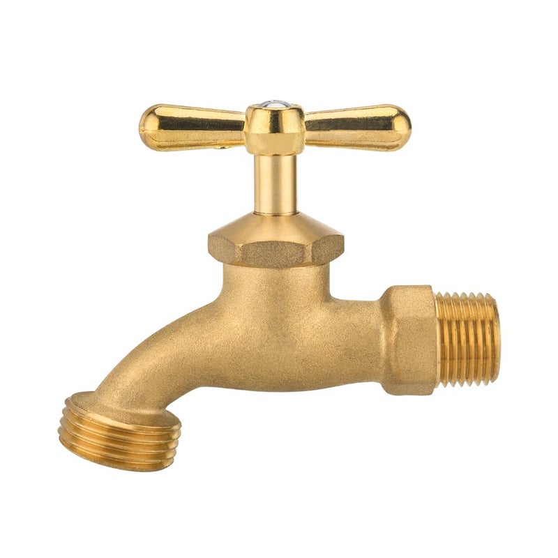 EFIELD Outdoor Garden Hose Faucet/Valve 1/2" Male NPT Inlet Ã—3/4" Male GHT Threaded Garden Hose Outlet/Connector,(BIBCOCK001) - Image 4