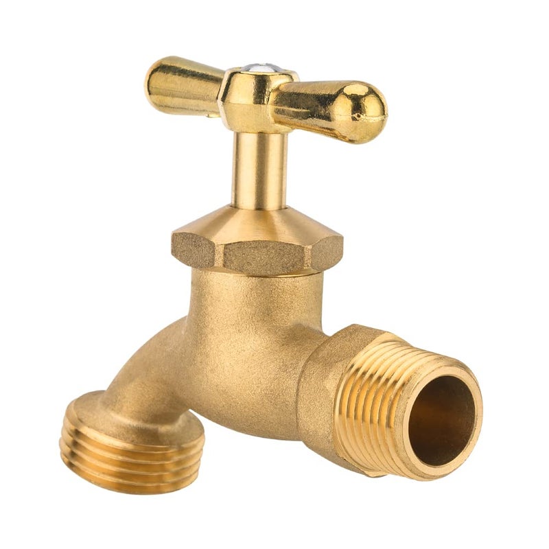 EFIELD Outdoor Garden Hose Faucet/Valve 1/2" Male NPT Inlet Ã—3/4" Male GHT Threaded Garden Hose Outlet/Connector,(BIBCOCK001) - Image 3