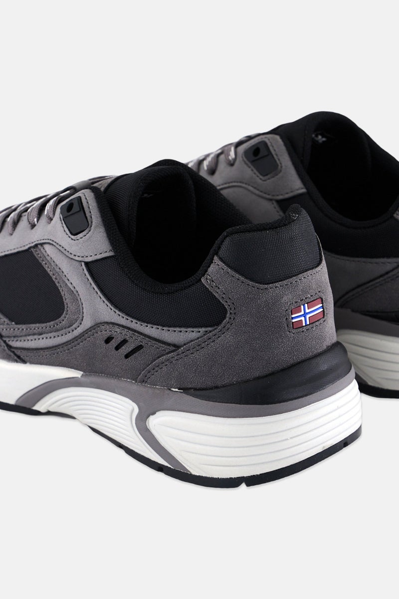 Nordland أحذية رجال خارجية مزودة بأربطة، رمادي داكن - Image 2