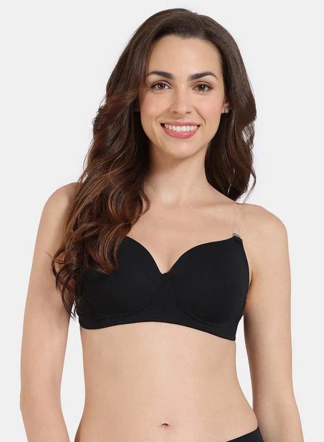 zivame Zivame Solid Padded Bra with Detachable Strap