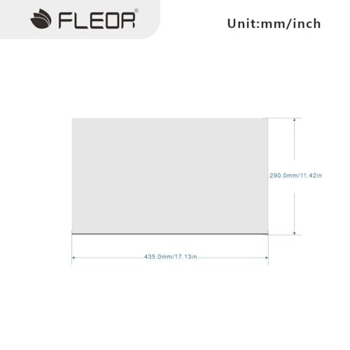FLEOR 11.4 x 17 Inch Blank Guitar Bass Pickguard Sheet DIY Guitar Pickguard Backplate Scratch Plate Material,4Ply White Pearl - Image 2