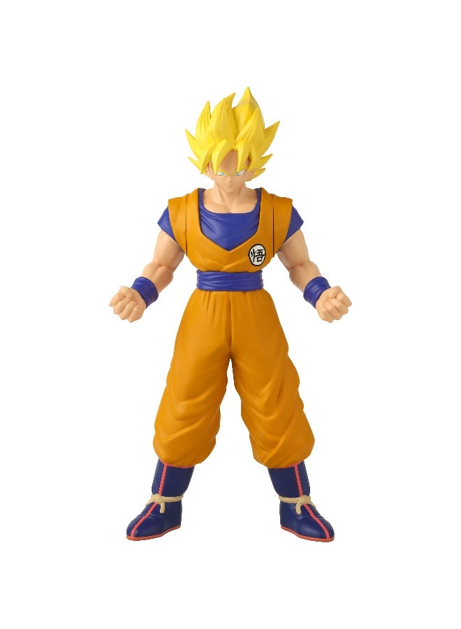 Dragon Ball Mega Jumbo Super Saiyan Goku 13-Inches | Collectible Action Figure | Display Figure | Perfect Gift for Collectors, Manga & Anime Lovers!
