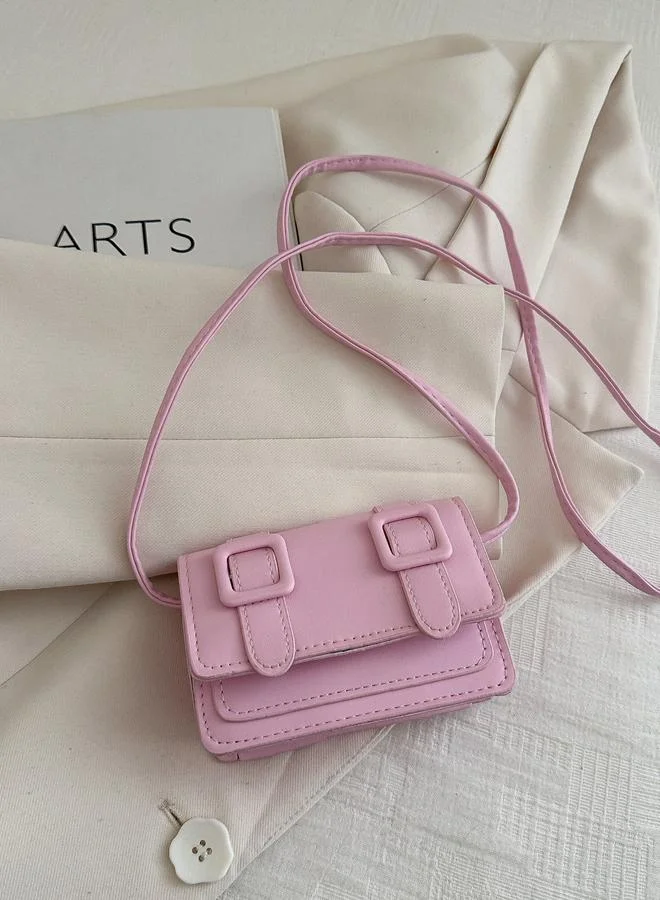 تايك تو Pink Mini Crossbody Bag