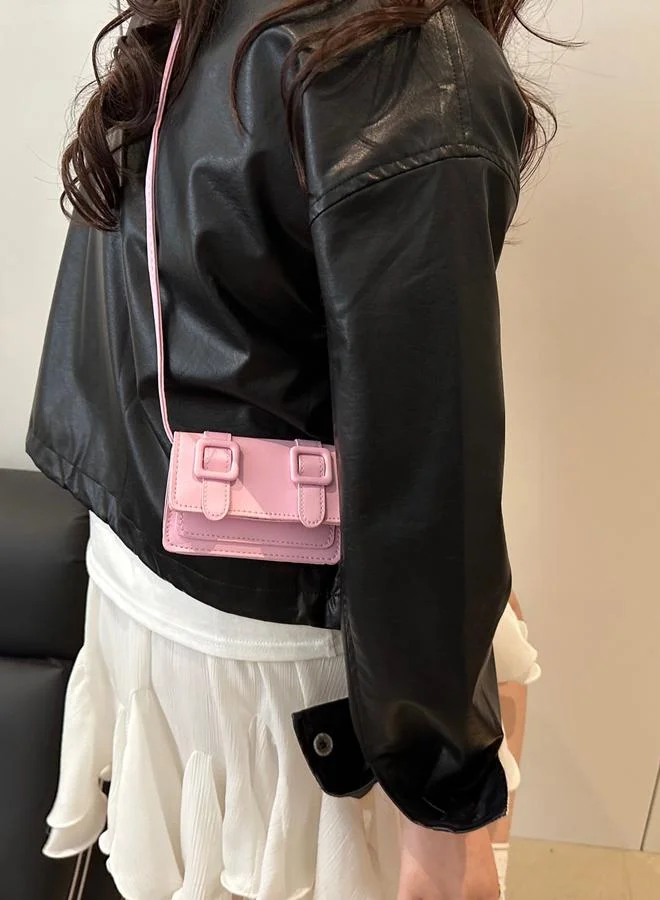 تايك تو Pink Mini Crossbody Bag