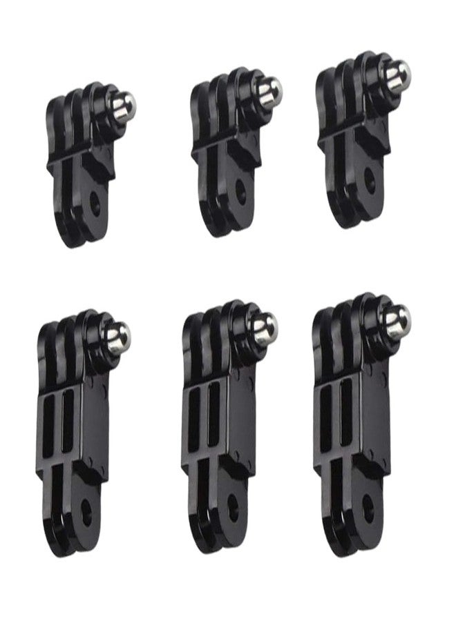 Action Pro Same Direction Straight Joints Connection Compatible with GoPro Hero 13/12/11/10/9/8/7/6/5/4/3+/3, DJI Osmo, Insta360, SJCAM, Yi & Other Action Cameras (Pack of 3) - Image 1