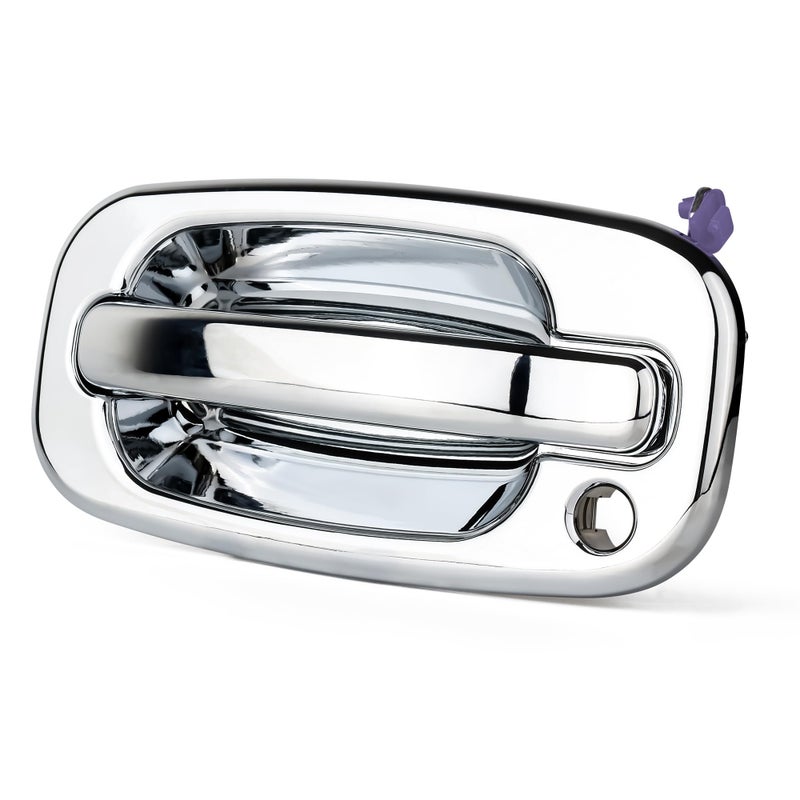 Ferding Exterior Chrome Door Handle Front Driver Side Compatible with 20022006 Cadillac Escalade Chevrolet Avalanche Silverado Suburban Tahoe GMC Yukon Sierra Replace 15034985 15745149