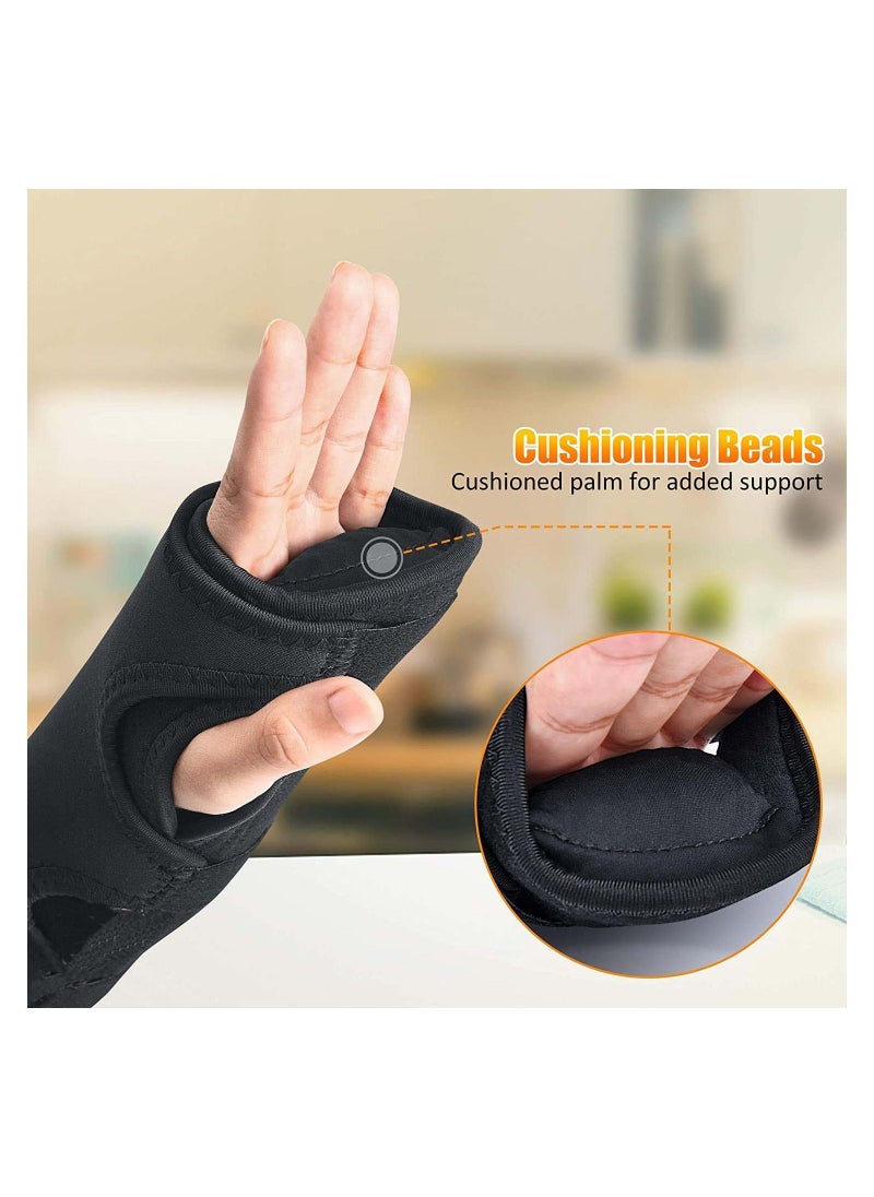 Y&D Wrist Brace for Carpal Tunnel Night Sleep Support Splint Great Pain Sprain Sports Injuries Joint Instability Suitable Left and Right Hands  - Image 2