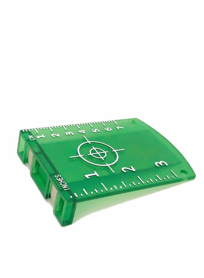 YOTOM 2pcs Laser Targets, Magnetic Floor Laser Targets Card Plate for Green Beam Laser Level - Image 3
