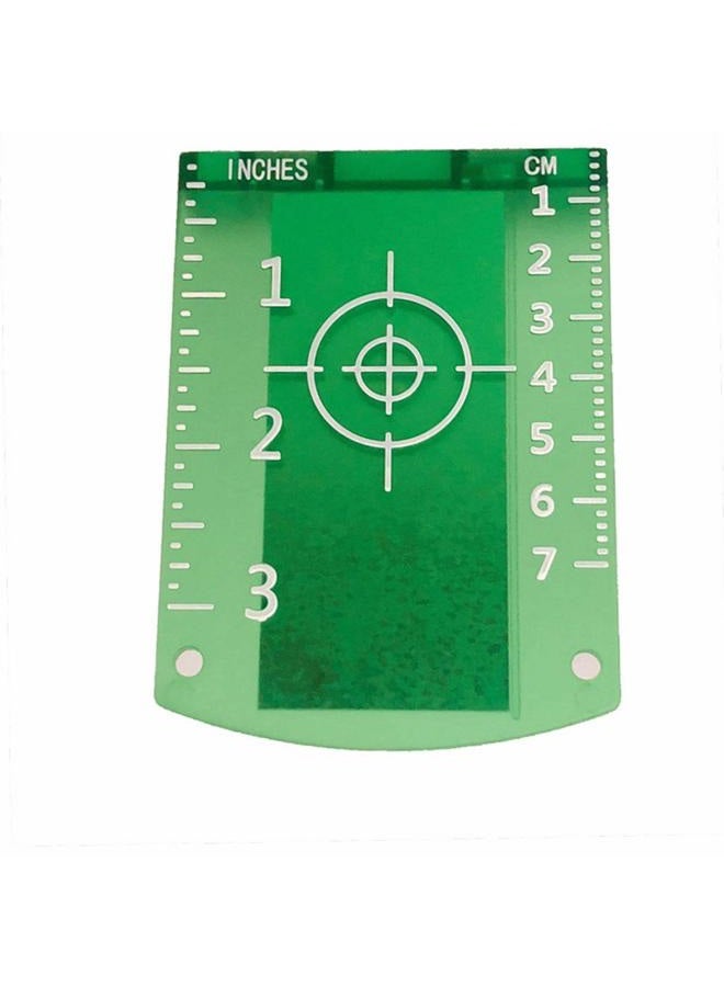 YOTOM 2pcs Laser Targets, Magnetic Floor Laser Targets Card Plate for Green Beam Laser Level - Image 2