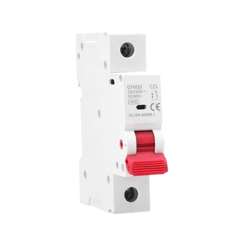 40A 1 Pole C Curve Mini Circuit Breaker 6A 63A 220V 400V AC MCB Din Rail Mount - Image 3
