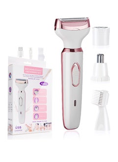 STAUD Electric Razor - Shaver - Trimmer for Women: 4 in 1 Painless Body Razors and Facial Hair Remover - Rechargeable Hair Removal Kit for Face Body Leg Underarm Arm  - Image 1