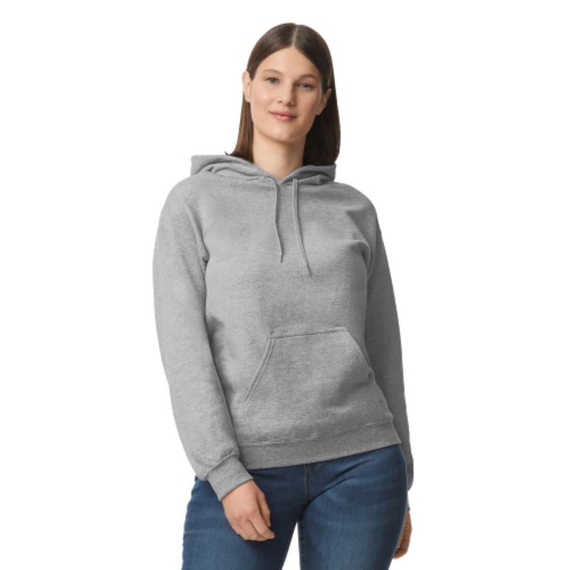 Gildan Womens Softstyle Sweatshirt, Style Gsf500 Athletic-hoodies, Sport Grey, Large US - Image 1