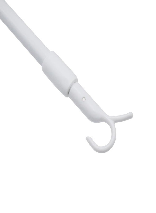 Nicerity Telescopic Draw Rod Easy to Pull The Window Shades Up and Down,Adjustable Push-Pull Rod for Cordless Roller Shade Blinds (White) - Image 3