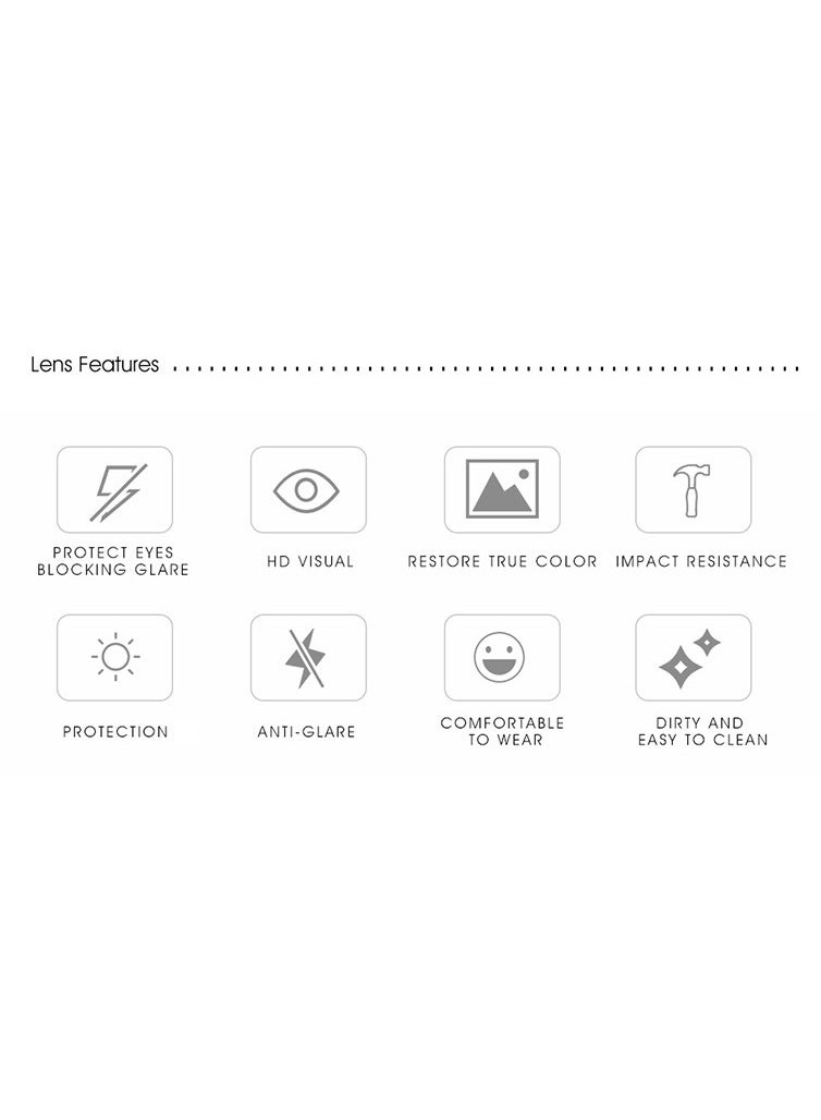 general Fashion Sunglasses Uv400 Protection Retro Men Women Travel Style Light Imitation Wood Grain Fashion Wood Grain Series Sunglasses - Image 4