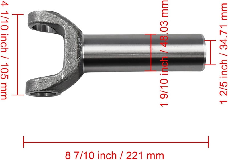 Firmusparts 3-3-5551X Transmission Slip Yoke for GM Turbo 400 TH 400/4L80E - Image 2