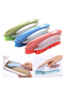 Excefore Scrub Brush, Washing Brush, Flexible, Heavy Duty, Hard Stiff Bristles, Durable 2-in-1  - Image 4