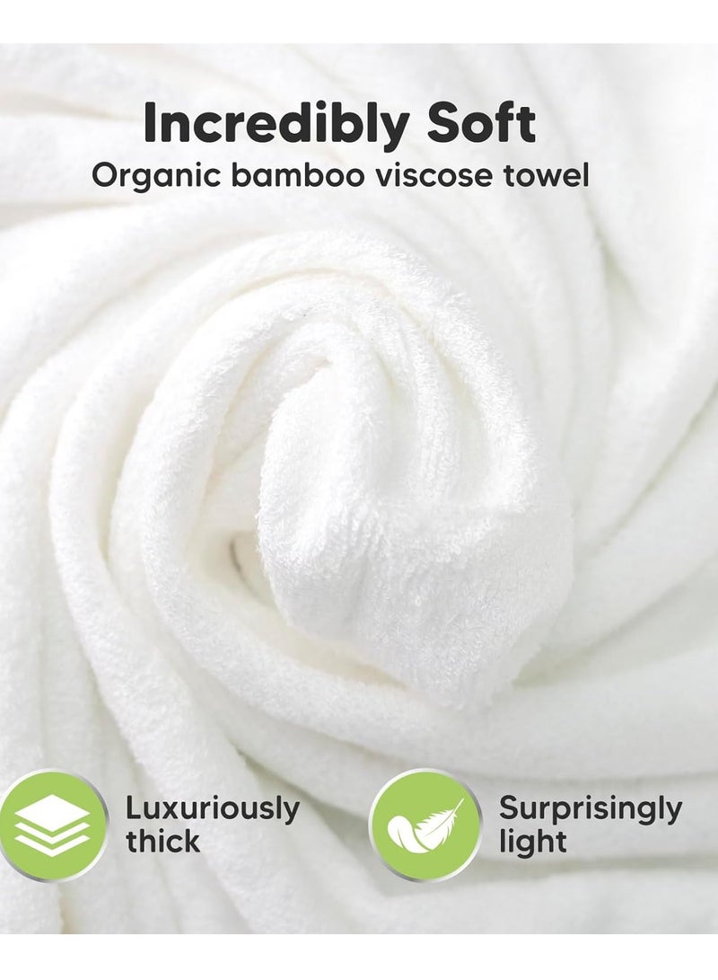 Baby Hooded Towel, 8-Piece Bath for Boys or Girls, Washcloth Set with Cute Design, Shower Towel Gift for Newborns, Infants and Toddlers  - Image 4