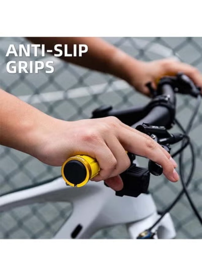 روكبروز مقابض مقود دراجة ROCKBROS 4 قطع (زوجان) بقفل مزدوج على مقابض الدراجة مريحة ومضادة للانزلاق للدراجات الجبلية ودراجات BMX والسكوتر ودراجات الشاطئ والدراجات القابلة للطي - Image 2