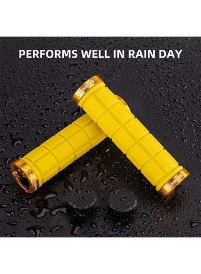 روكبروز مقابض مقود دراجة ROCKBROS 4 قطع (زوجان) بقفل مزدوج على مقابض الدراجة مريحة ومضادة للانزلاق للدراجات الجبلية ودراجات BMX والسكوتر ودراجات الشاطئ والدراجات القابلة للطي - Image 5