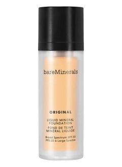 bareMinerals BAREMINERALS Original Liquid Mineral Foundation SPF20- Golden Ivory 07, 30ml  - Image 1