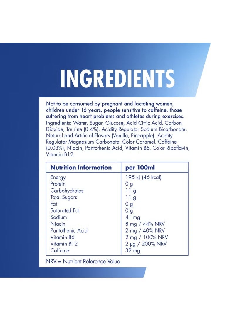 ريد بل مشروب الطاقة ريد بُل، نكهة التوت الأزرق، ٢٤ × ٢٥٠ مل - Image 3