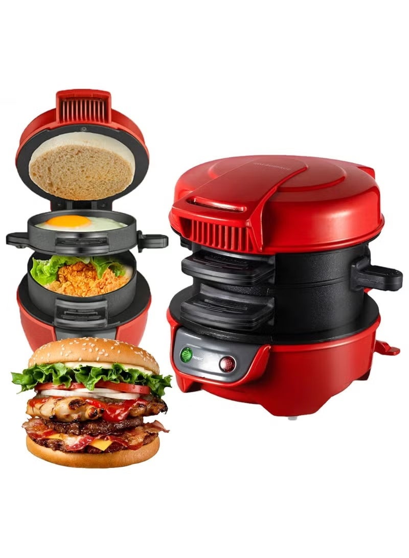 آر إيه أف صانعة البرجر الكهربائية 600 واط - Image 1