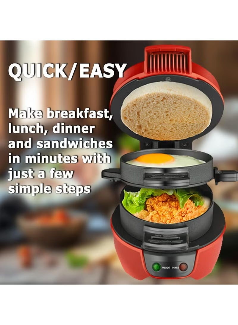 آر إيه أف صانعة البرجر الكهربائية 600 واط - Image 2