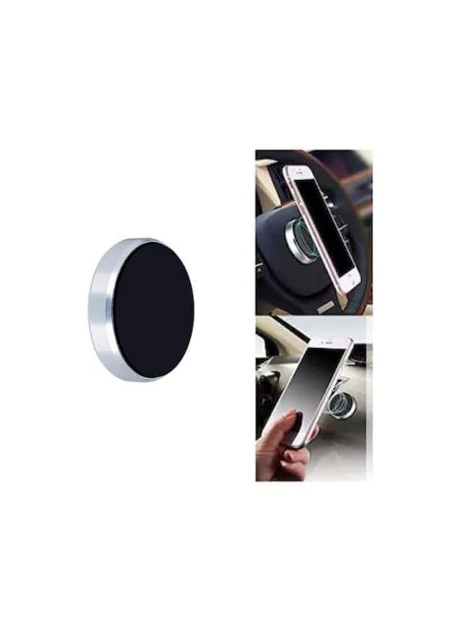 S-TOP S059 Car Phone Holder Magnetic Phone Holder Car mount| Compatible with Most Smartphones - Silver - Image 3