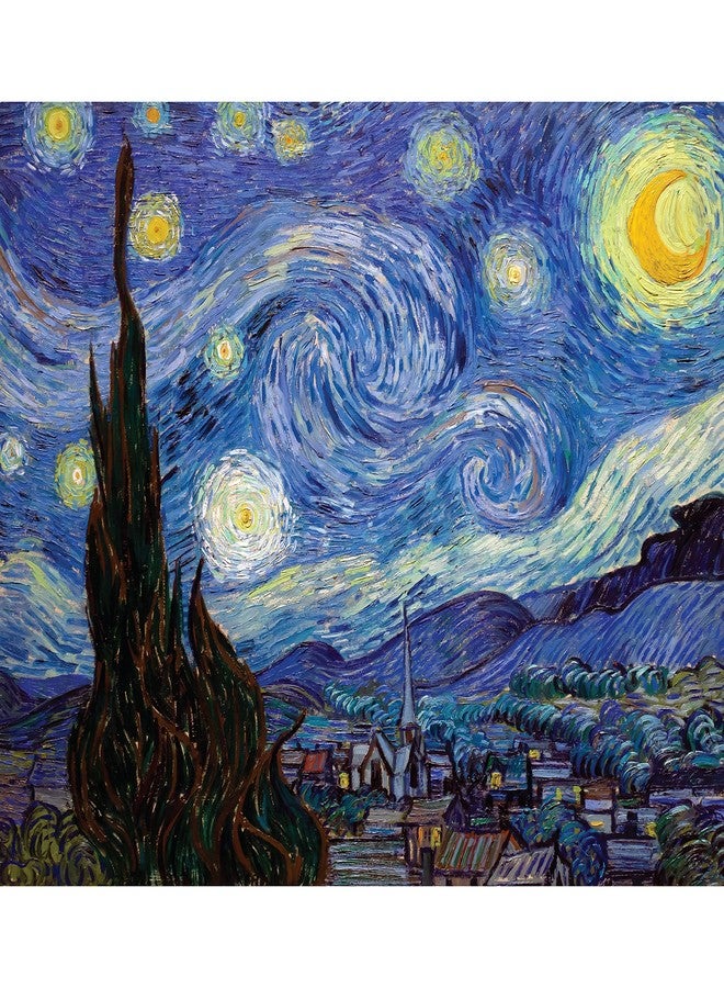 Hinkler Mindbogglers Gold 1500-Piece Jigsaw Puzzle: Starry Night by Van Gogh - Jigsaws for Adults - Deluxe Jigsaw Puzzles - 33x26in - Intricate Puzzles - Advanced Jigsaws - Hobbies - Gold Foil Jigsaw Puzzles - Image 3