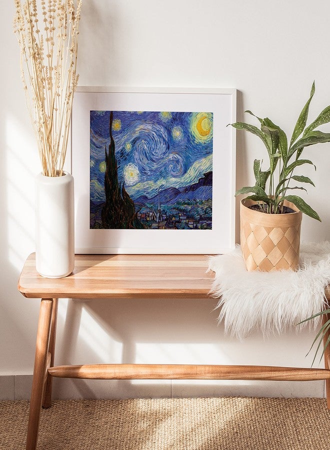 Hinkler Mindbogglers Gold 1500-Piece Jigsaw Puzzle: Starry Night by Van Gogh - Jigsaws for Adults - Deluxe Jigsaw Puzzles - 33x26in - Intricate Puzzles - Advanced Jigsaws - Hobbies - Gold Foil Jigsaw Puzzles - Image 2