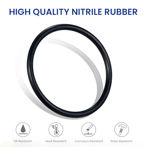 Serplex® 382 Pieces SAE Universal O-Ring Kit, Assorted Size Metric Replacement Sealing Rings Rubber Seals O Rings with Storage Case, for Plumbing, Automotive & Machinery Repairs - Image 2