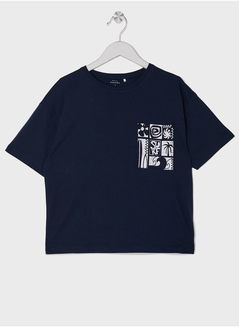 نيم ات Kids Graphic Crew Neck T-Shirt  - Image 1