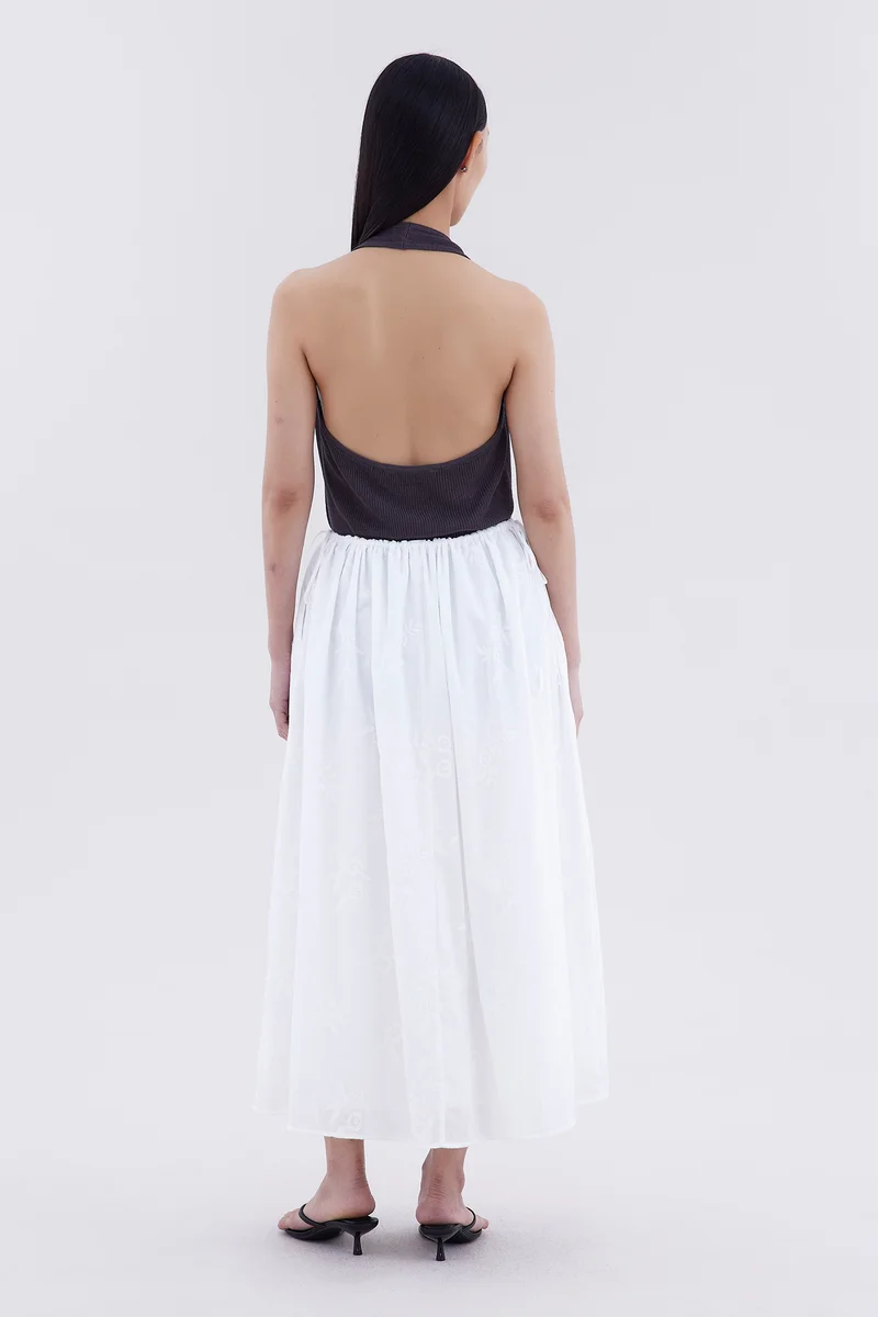 ذا اديتورز ماركت Delke Drawstring Full Skirt