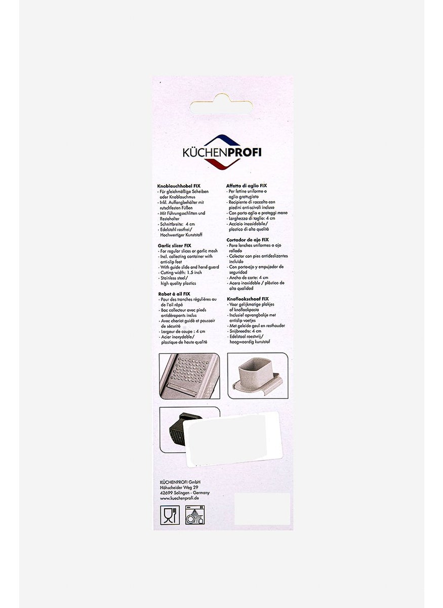 KUCHENPROFI Garlic Slicer Fix, Silver and Black  - Image 2
