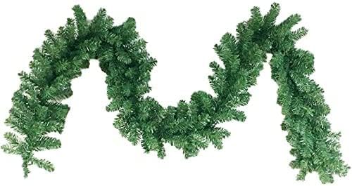 Partunay 9 Ft Xmas Tree Pine Garland with Light Christmas Streamers Christmas Garland Christmas Wreath Garland for Christmas Xmas Newyear Decoration Item - Image 5