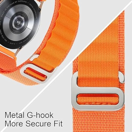 PEFKO PKFW01 22mm Smart Watch Straps/Bands/Loop [ Combo Pack Of 4 ] (BLUE/YELLOW/ORANGE/BLACK) - Image 3