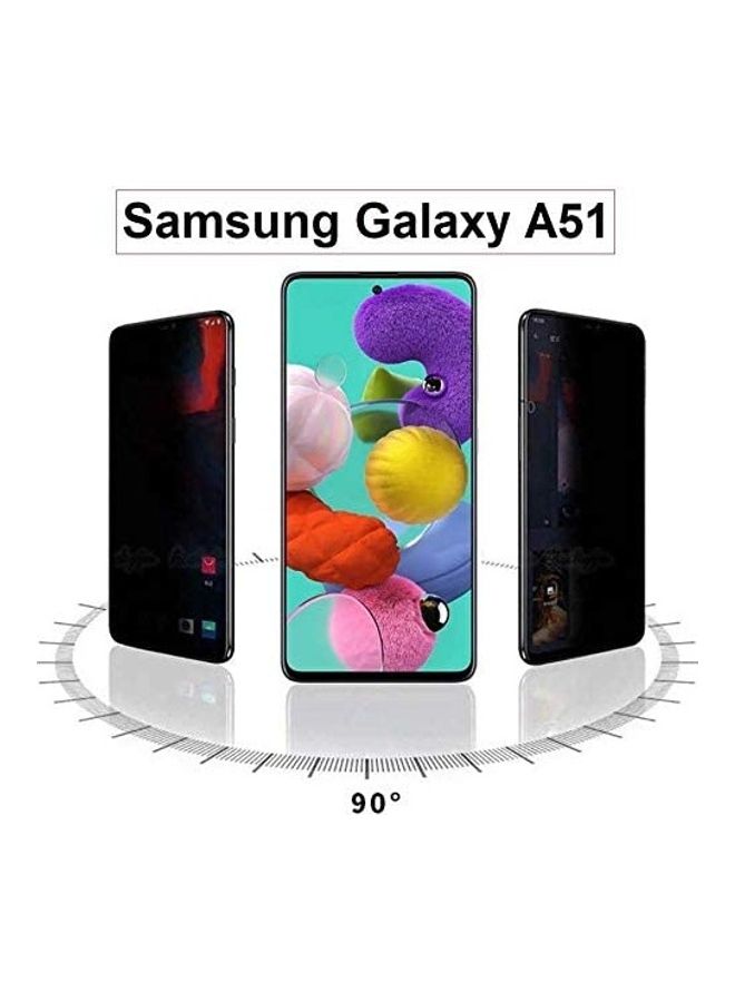 ICS Screen Protector For Samsung Galaxy A51 5G Black - Image 2
